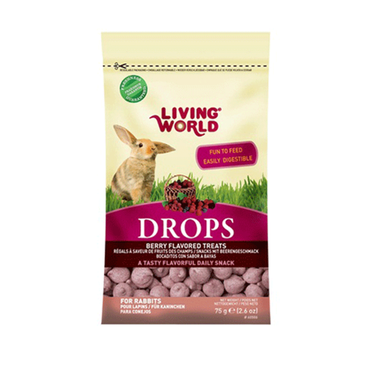 LW GOLOSINA CONEJO DROPS MORAS 75 GR