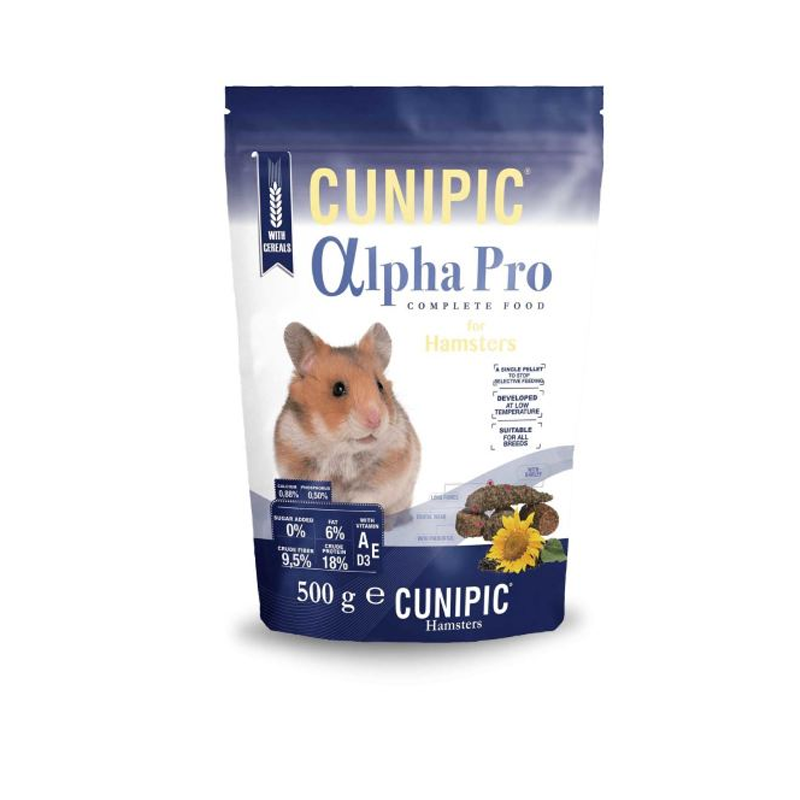 CUNIPIC ALPHA PRO HAMSTER 500GR