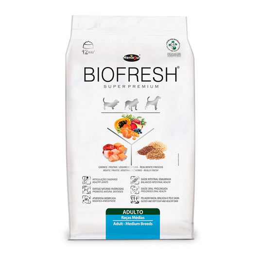 BIOFRESH PERRO ADULTO RAZA MEDIANA 3KG