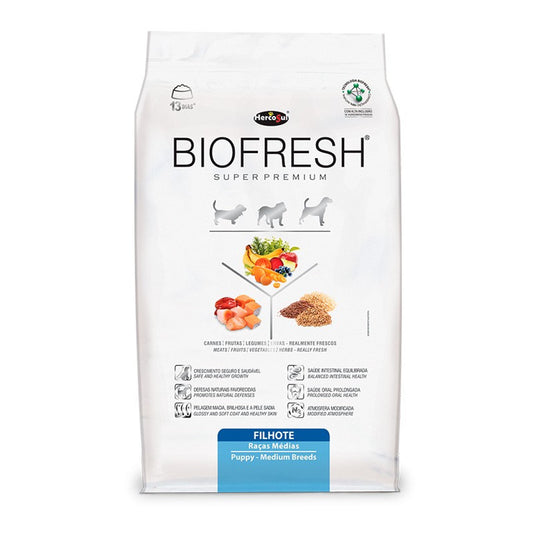 BIOFRESH PERRO CACHORRO RAZA MEDIANA 3 KG