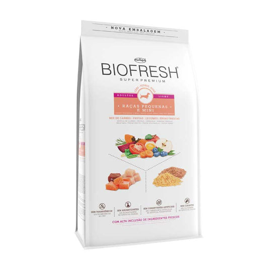 BIOFRESH PERRO ADULTO RAZA PEQUEÑA MINI LIGHT 3KG