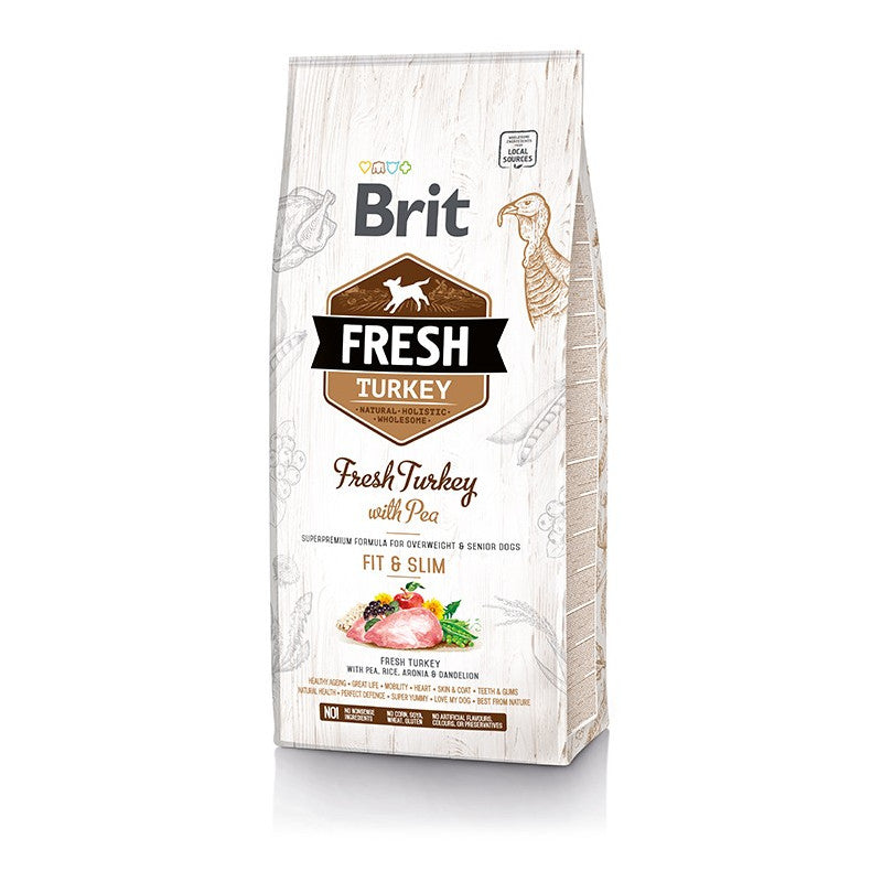 BRIT FRESH TURKEY WITH PEA ADULT FIT&SLIM