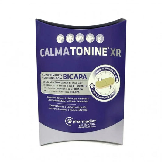 Calmatonine XR para Mascotas 10 Comprimidos