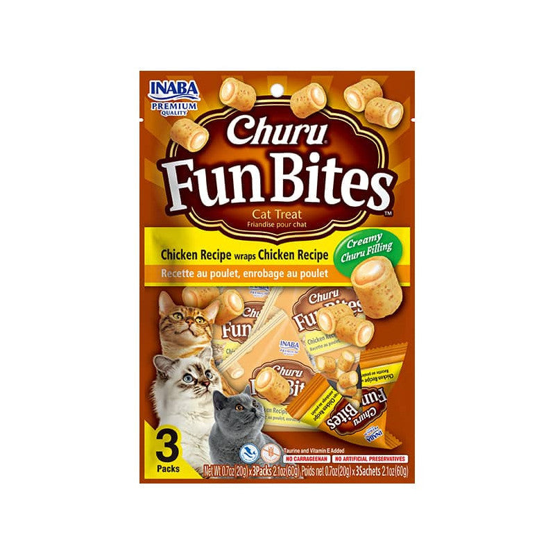 CHURU FUN BITES POLLO GATO