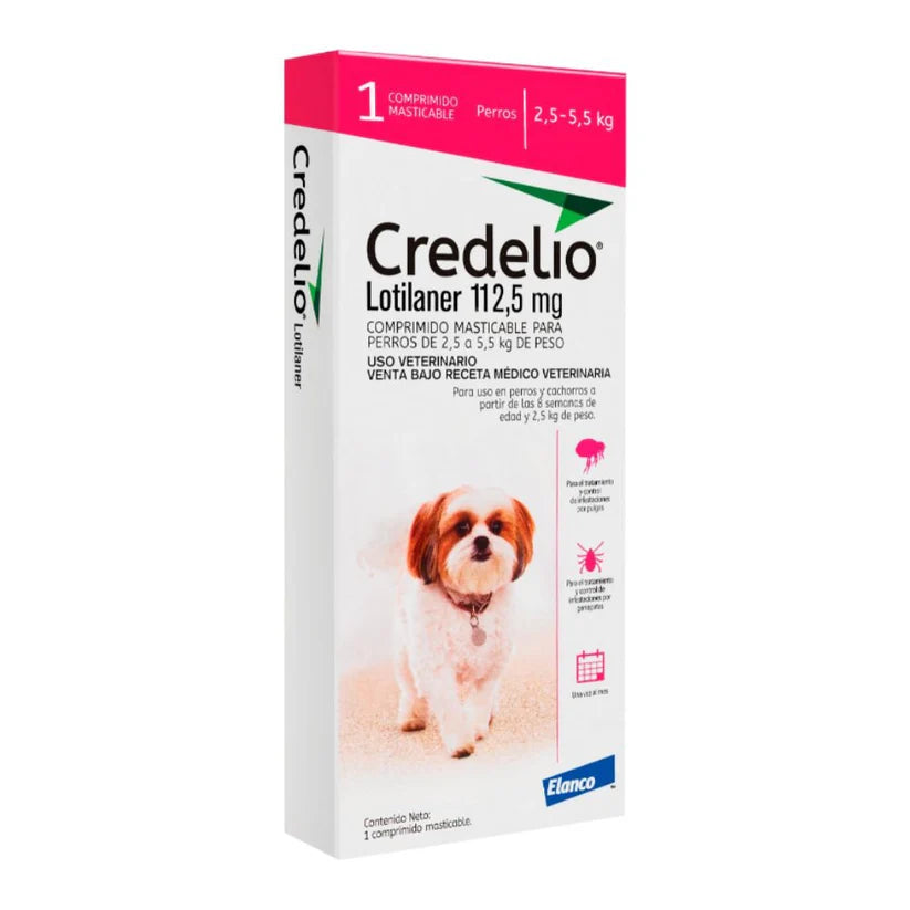 Credelio 2.5 - 5.5kg 1 Comprimido