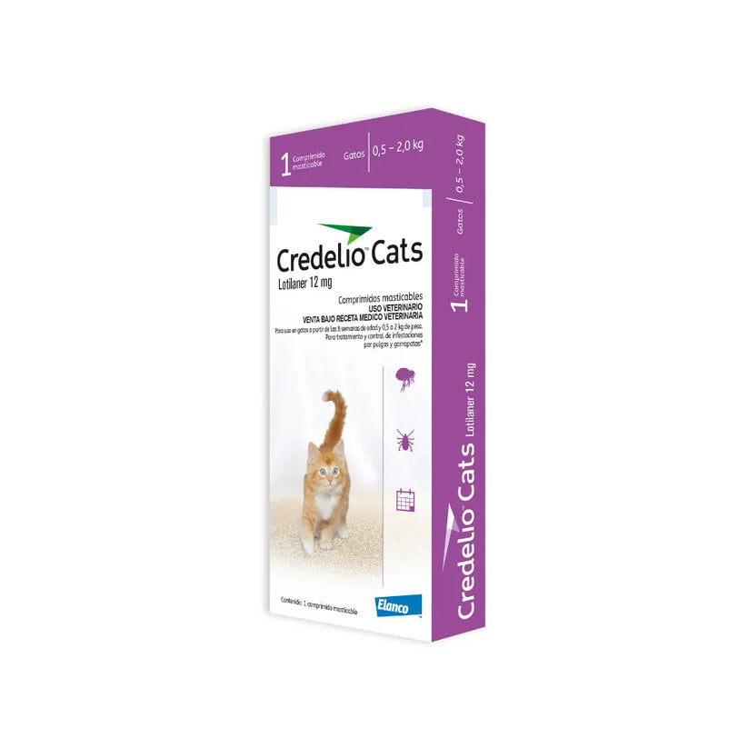 Credelio Gato 12 mg 0,5-2 Kg 1 Comprimido