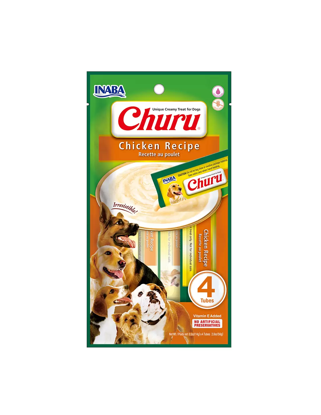 CHURU DOG CHICKEN RECIPE, 56 GR