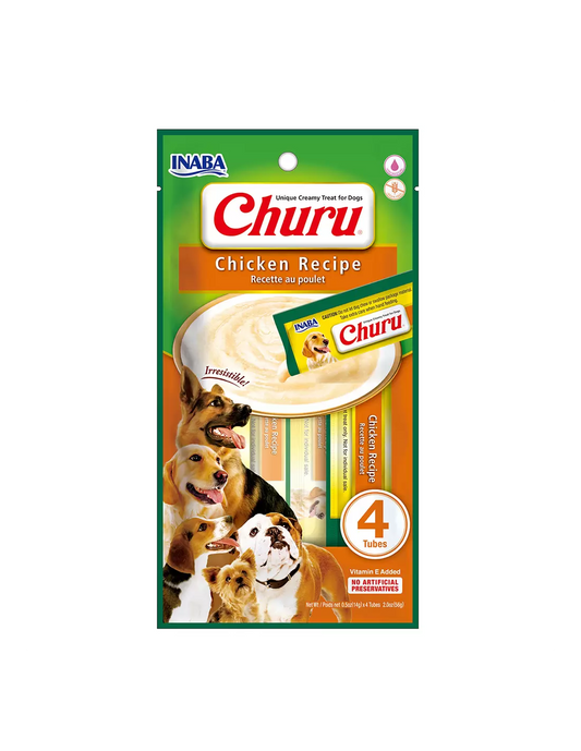 CHURU DOG CHICKEN RECIPE, 56 GR