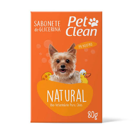 Jabón natural pet clean 80 gr