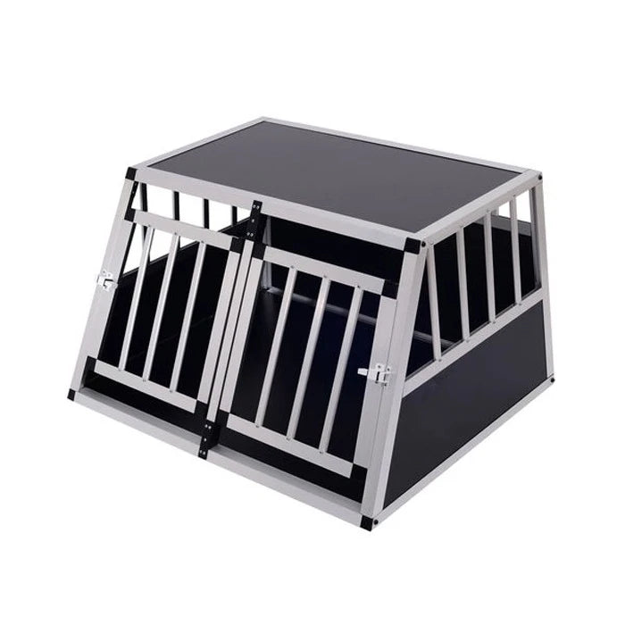 JAULA PAA PERROS GRANDE DOBLE PUERTA