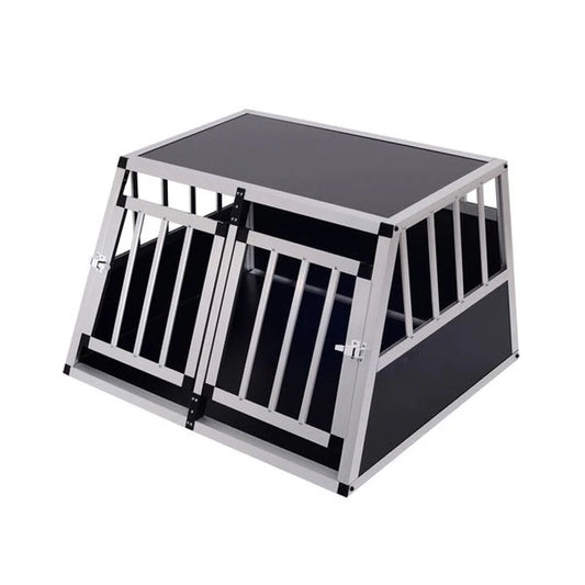 JAULA PAA PERROS GRANDE DOBLE PUERTA