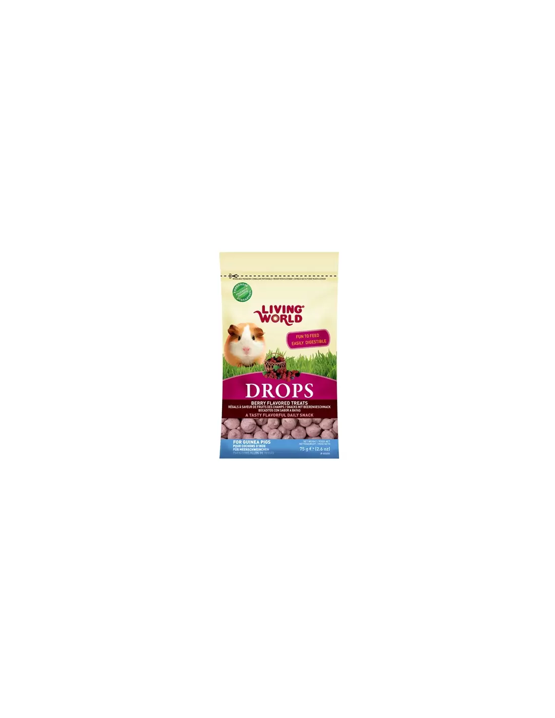 LW GOLOSINA CUYE DROPS MORA 75 GR