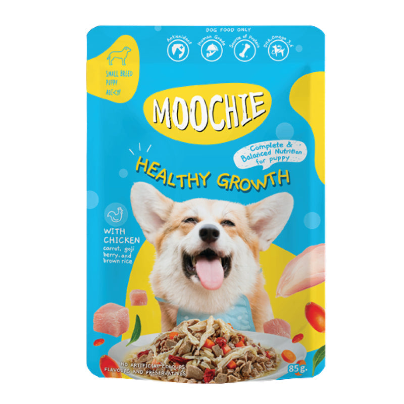 Moochie Healthy Growth Cachorro Sobre