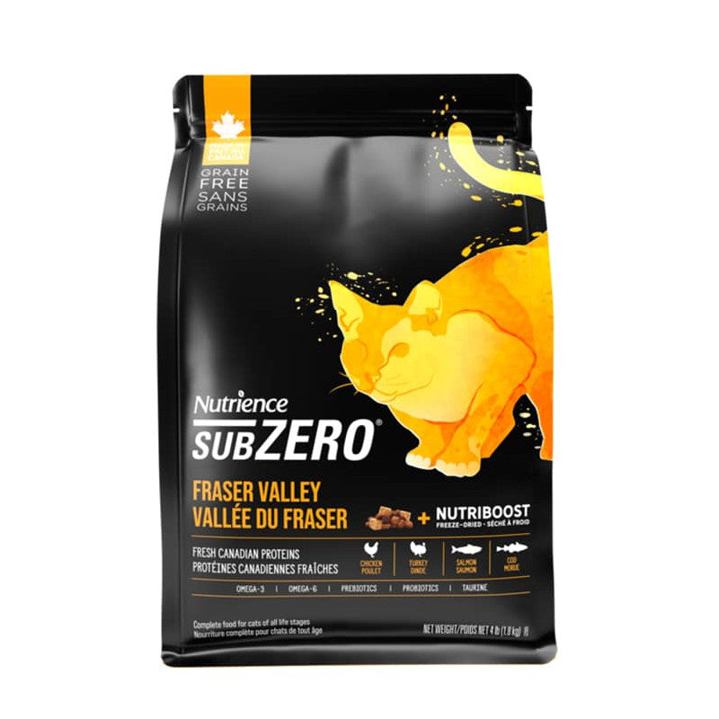 Nutrience SubZero Fraser Valley Gato 1.8Kg