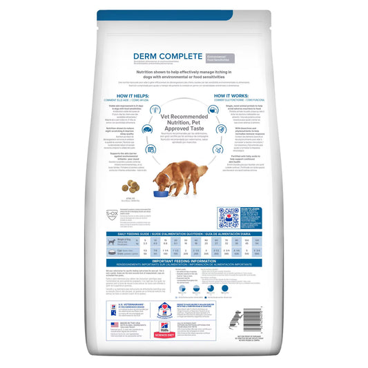 Alimento Hills Derm Complete 2.9 kg