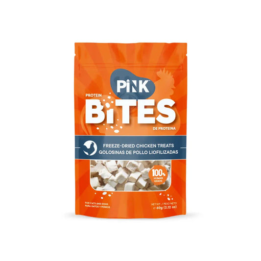 PINK SNACK CANINO/FELINO BITES POLLO 60GR