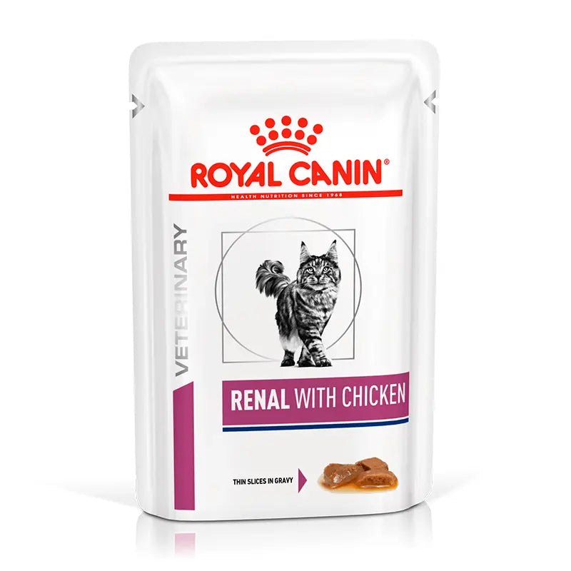 Royal Canin Renal With Chicken Pouch Gato