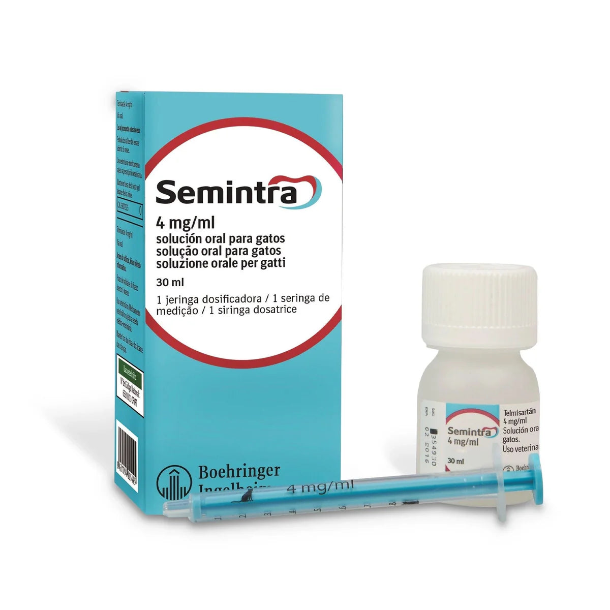 Semintra 4 mg/ml Solución Oral Gatos 30 ml