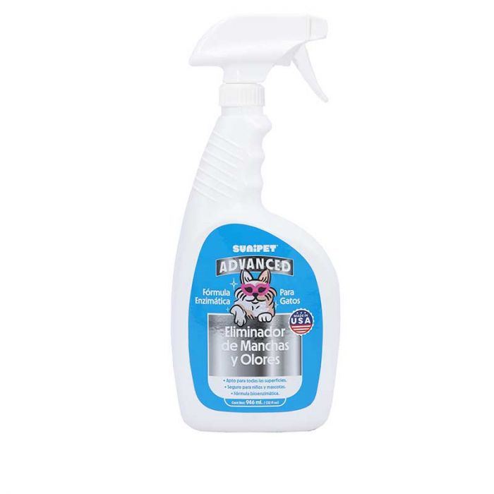 SUNIPET ENZIMATICO GATO ELIMINADOR DE OLORES Y MANCHAS