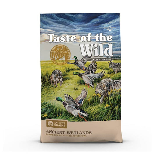 Taste Of The Wild Ancient Wetlands Aves Asadas Perro 12.7Kg