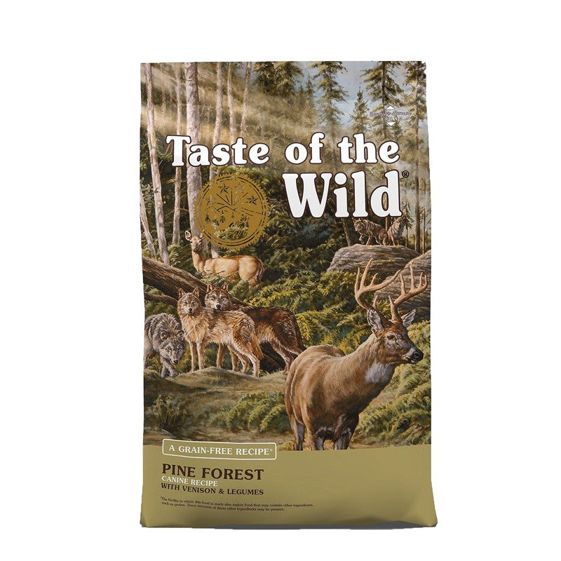 Taste of the Wild Pine Forest Venado y Legumbres Perro