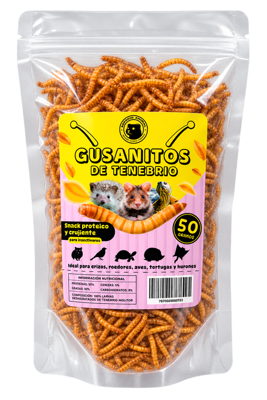 Tenebrios 50 grs
