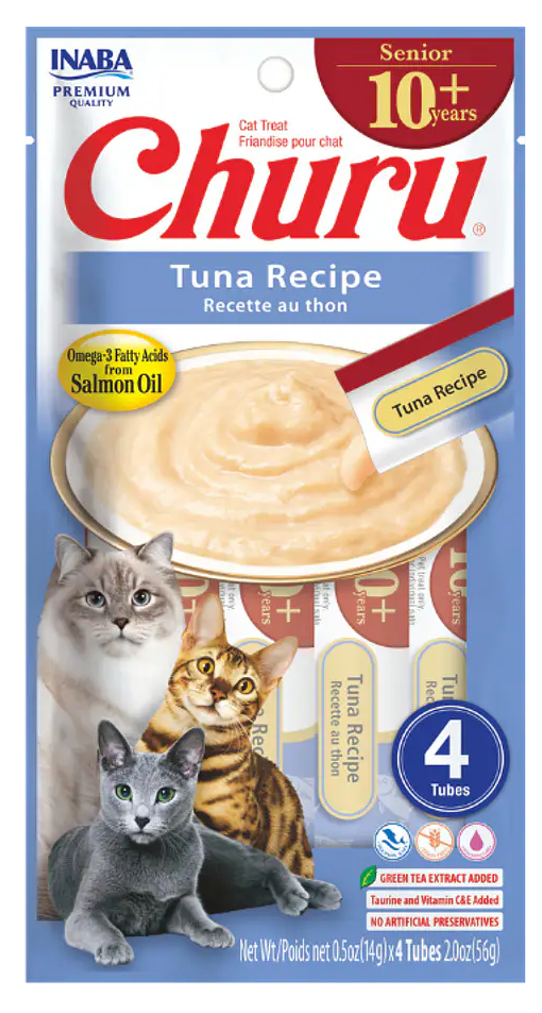 CHURU CAT SENIOR 10+   TUNA RECIPE
