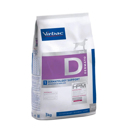 VIRBAC - D-DOG DERMATOLOGY SUPPORT 12 KG