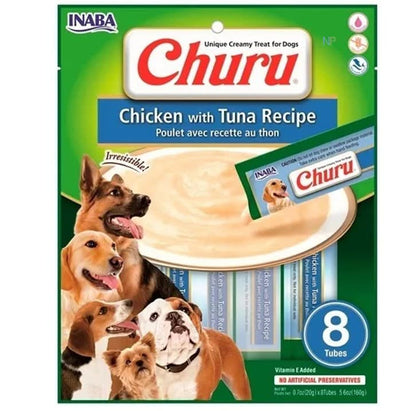 CHURU PERRO 8 TUBOS